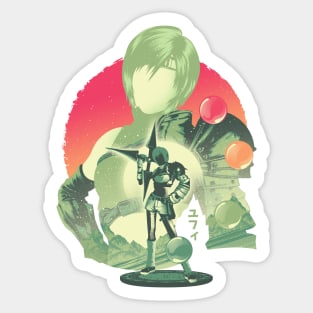 Ninja Materia Hunter Sticker